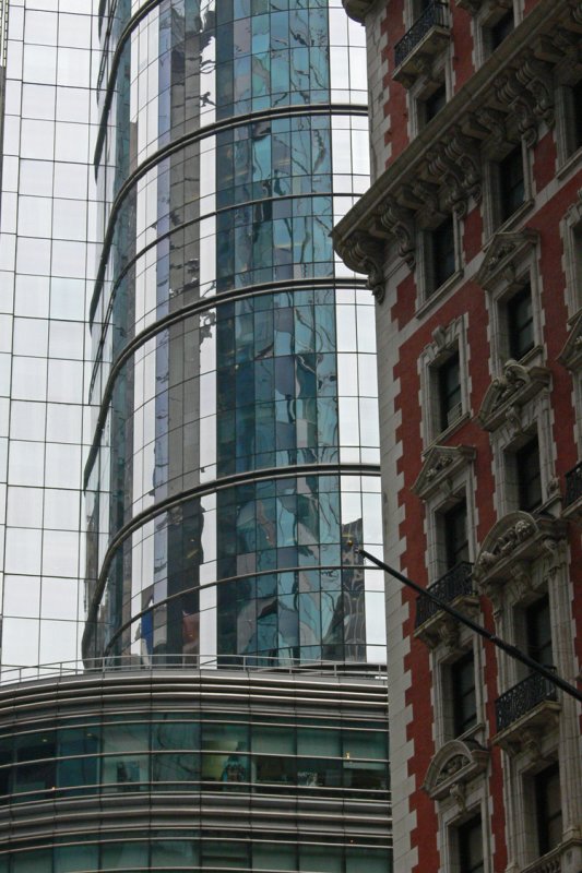 Glass and stone