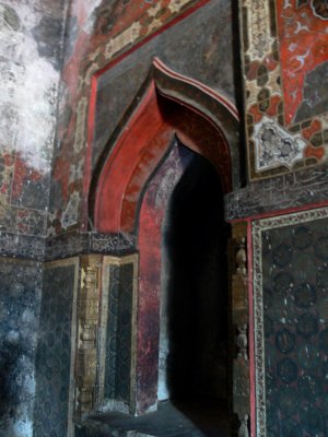 Fresco in mausoleum