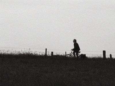 De eenzame fietser  (the lonely cyclist)