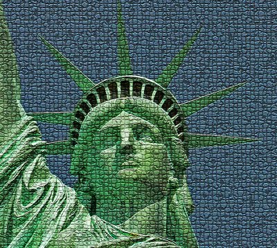 An Icon for America  - mosaic tiles