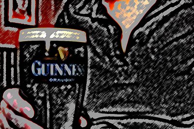 Guinness drinker