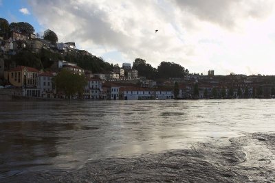 River Flood In Porto