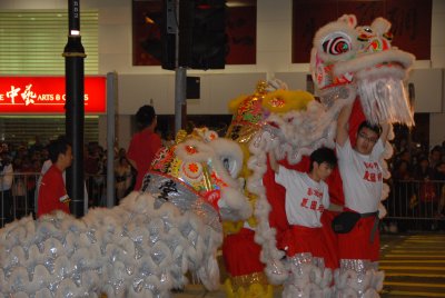 dragon dancers