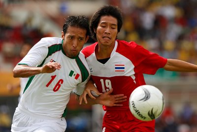 Bangkok 2007 Universade Games: Football Quaterfinal Thai-Mexico