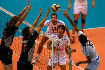 Bangkok 2007 Universade Games: Volleyball Men Bronze Medal: USA-Italy