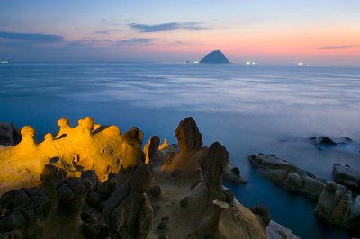 Ho-Ping Island at Sunrise