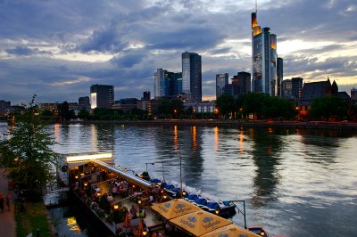 Main River at Nightfall