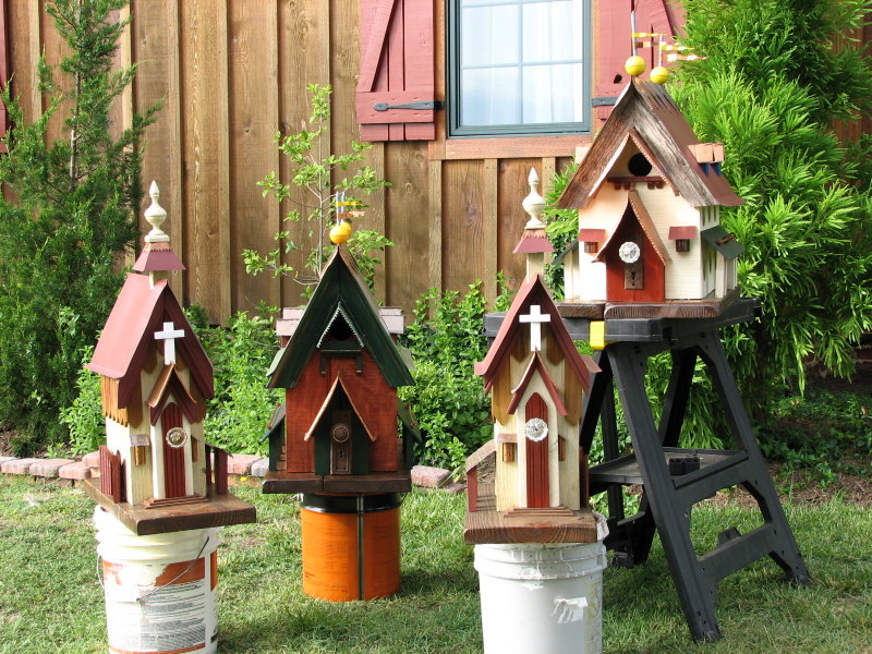 It takes a village (of birdhouses!)