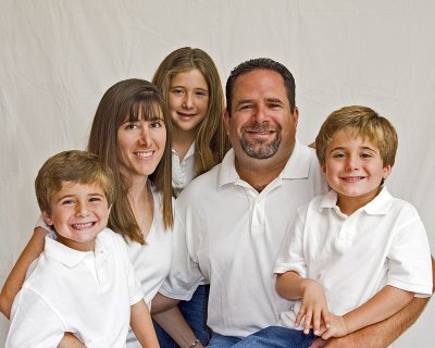 Jeff, Lauren, and family