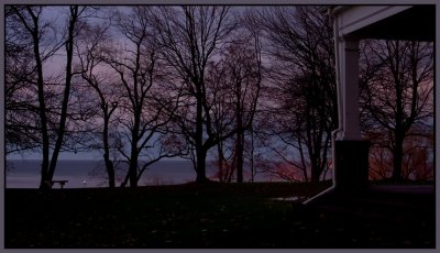 Sunset Overlooking Lake Ontario