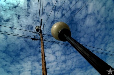 Lightpost and Pole