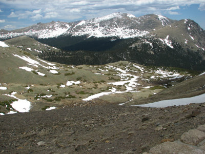 Widok z drogi Trail Rigde