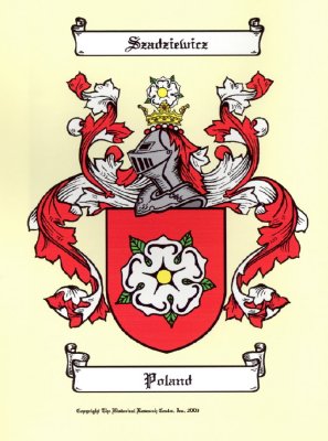 Szadziewicz Family Coat of Arms