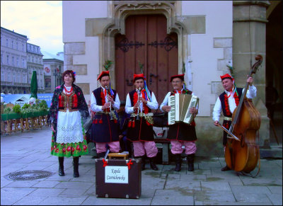 Happy Music makers in Krakow