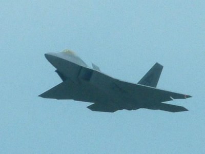 FA22 Raptor flyby