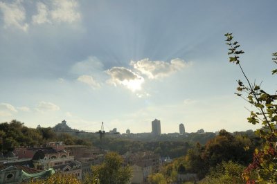 Kyiv's hills