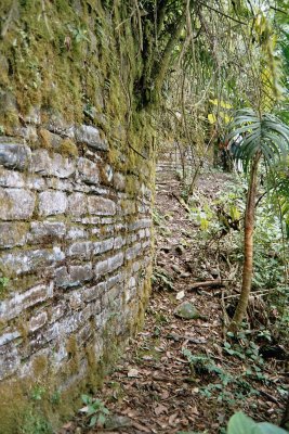 Enormous walls stretch out for hundreds of meters in Los Jetones