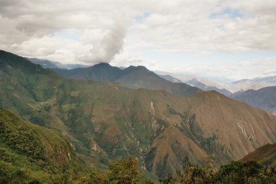 The impressive scenery between Pea Blanca and Santa Mara