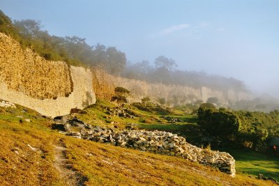 Kuelap  contains 3x more stones than the Great Pyramid at Gizeh in Egypt