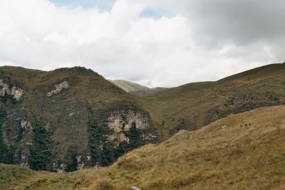 The rock cliff of Diablo Huasi