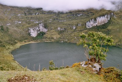 The Laguna Huayabamba and its beautiful surroundings