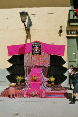 Corpus Christi fiesta in Cajamarca