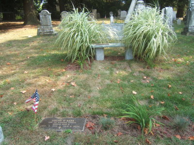 Edgar H. Babb Grave & Memorial Bench