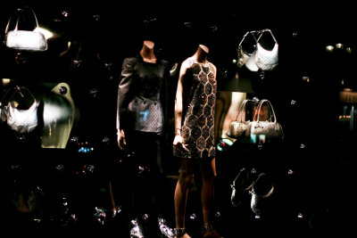a Paris shop window...
