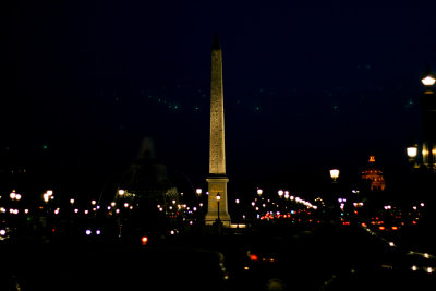 Place de La Concorde, Paris...