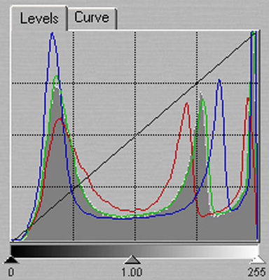 5D - ISO1250 - Histogram