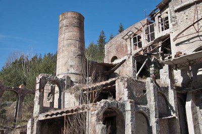 The ancient cement factory