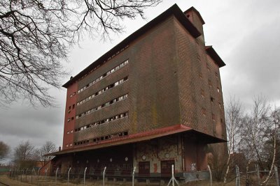 The abandoned grain storage