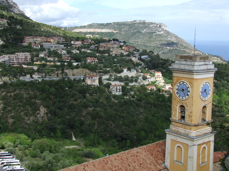 View from Eze, France