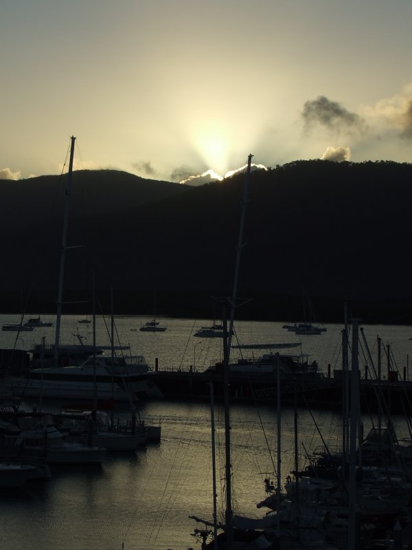 Last Sunrise over Trinity Bay Marina (Cairns)