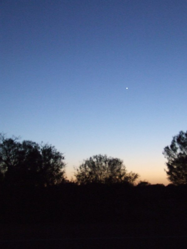 Sunrise Breaking in the Outback