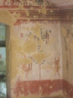 Etruscan Tomb - Tarquinia, Italy