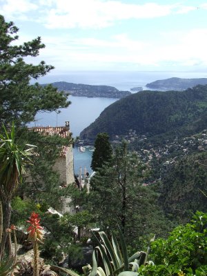 View from Eze, France