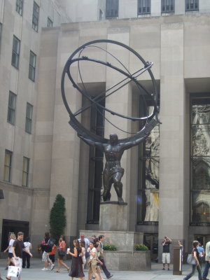 Atlas Statue