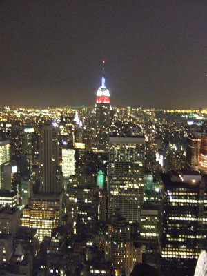 Empire State Building from the Top of the Rock