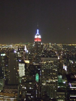 Empire State Building from the Top of the Rock