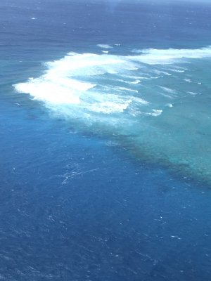 Helicopter Ride over the Great Barrier Reef