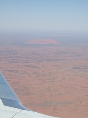 First Sighting of Uluru