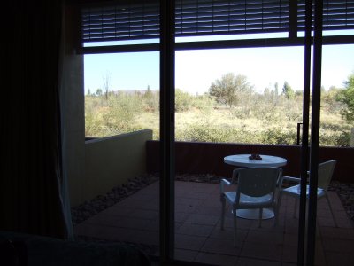 View from our room in the Desert Gardens Hotel @ Ayers Rock Resort