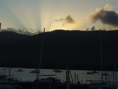 Last Sunrise over Trinity Bay Marina (Cairns)