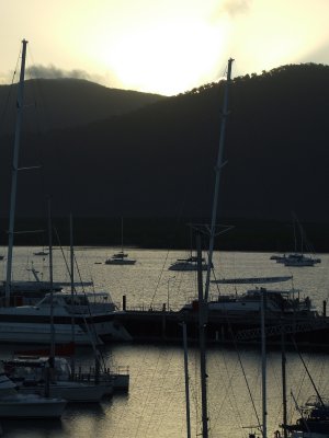 Last Sunrise over Trinity Bay Marina (Cairns)