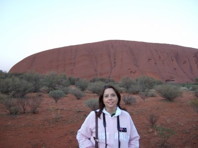 Me @ Uluru (Ayers Rock) at Dawn