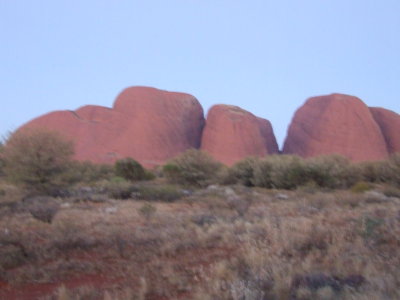 Kata Tjutu (The Olgas) @ Sunset