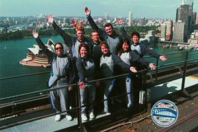 Climbing the Sydney Harbor Bridge