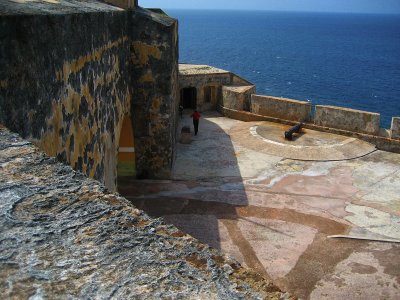 Looking out of El Morro