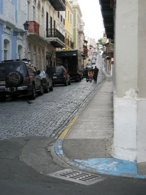Old San Juan's Narrow Streets
